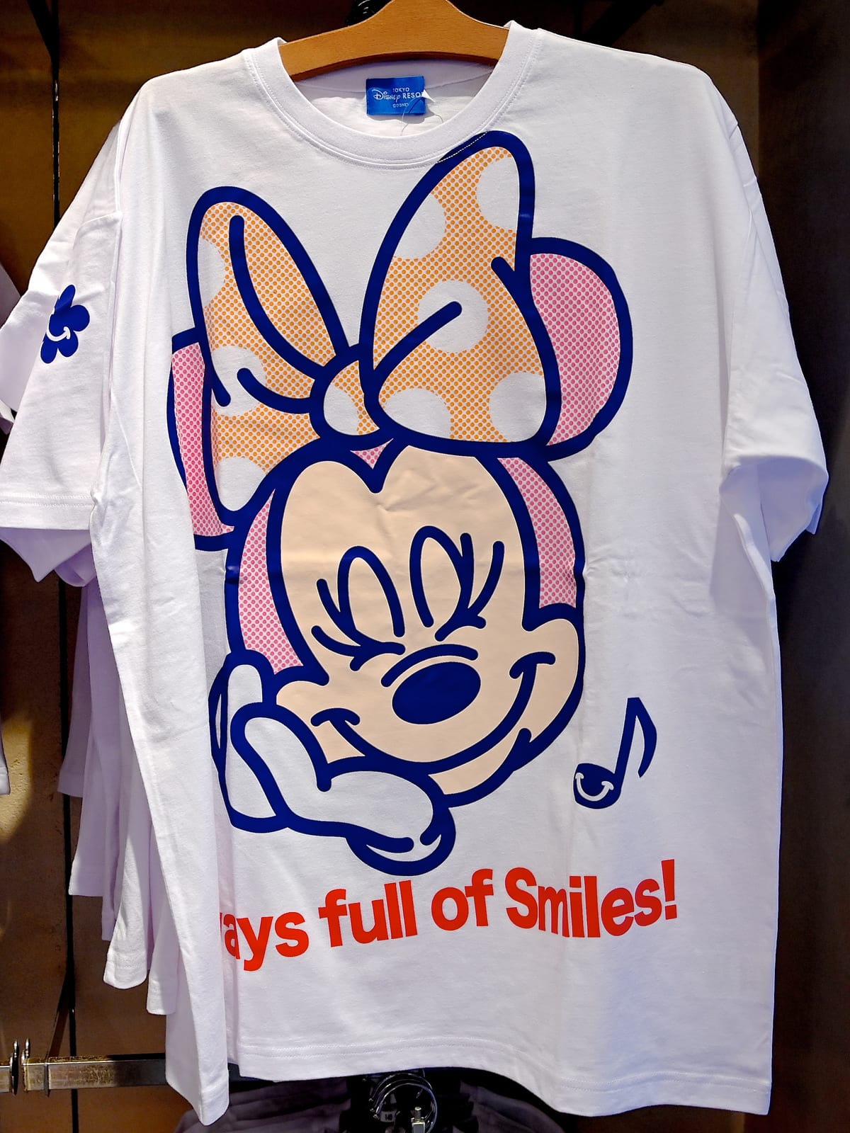 ミニーマウスTシャツ（Smiles all around!）