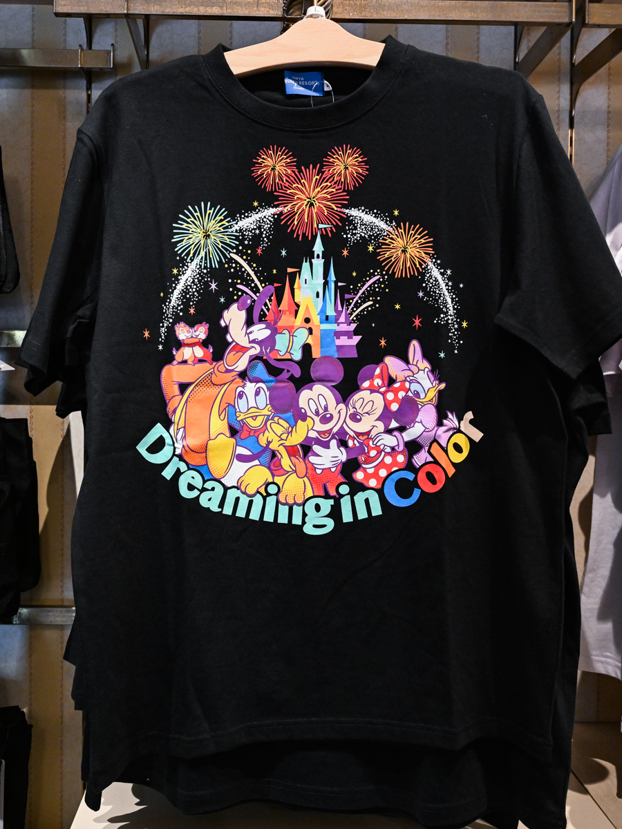 “Dreaming in Color”Tシャツ（黒）