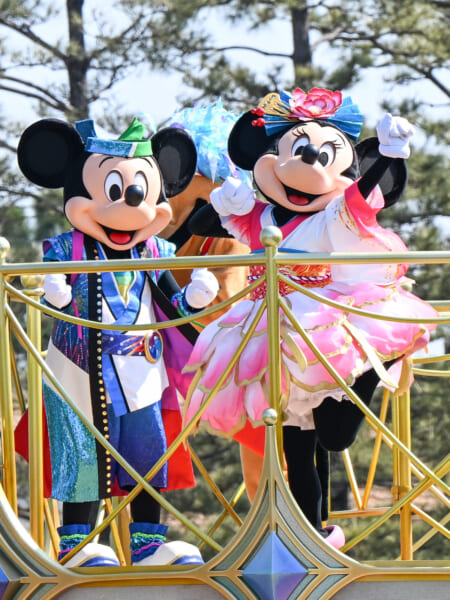 東京ディズニーランド「ミニー＆フレンズのグリーティングパレード：トータリー・ミニーマウス」テーマ「情熱的なミニーマウス」ミニー6