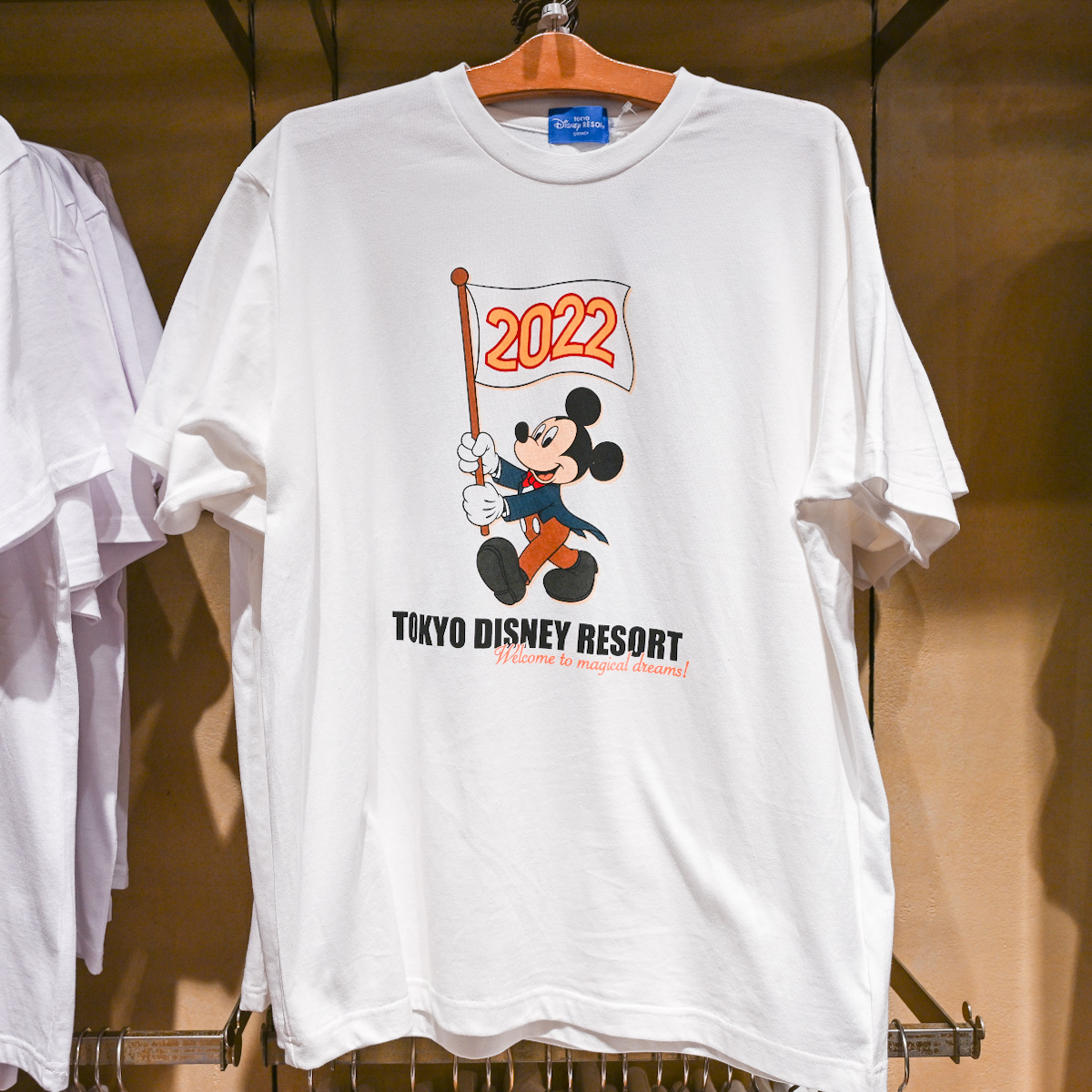 2022デザイン！東京ディズニーランド「ミッキーマウス」Tシャツ