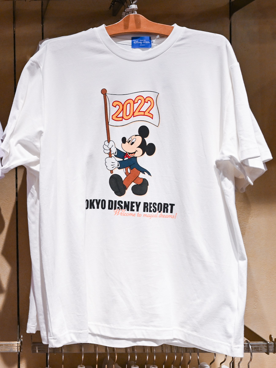 東京ディズニーランド「ミッキーマウス」2022Tシャツ1