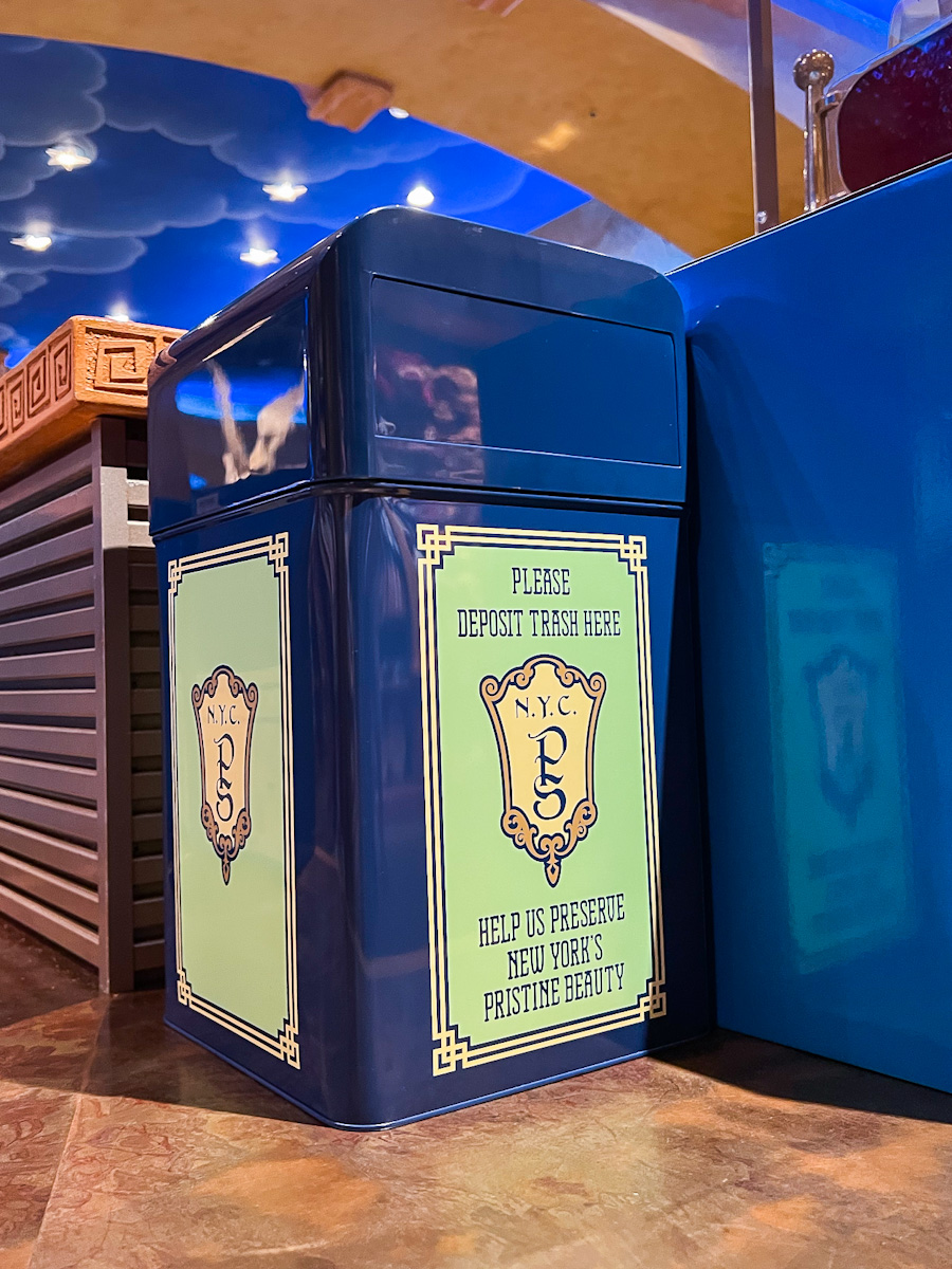 ディズニーシー トラッシュカン ゴミ箱 ニューヨーク市保存協会 - ごみ箱