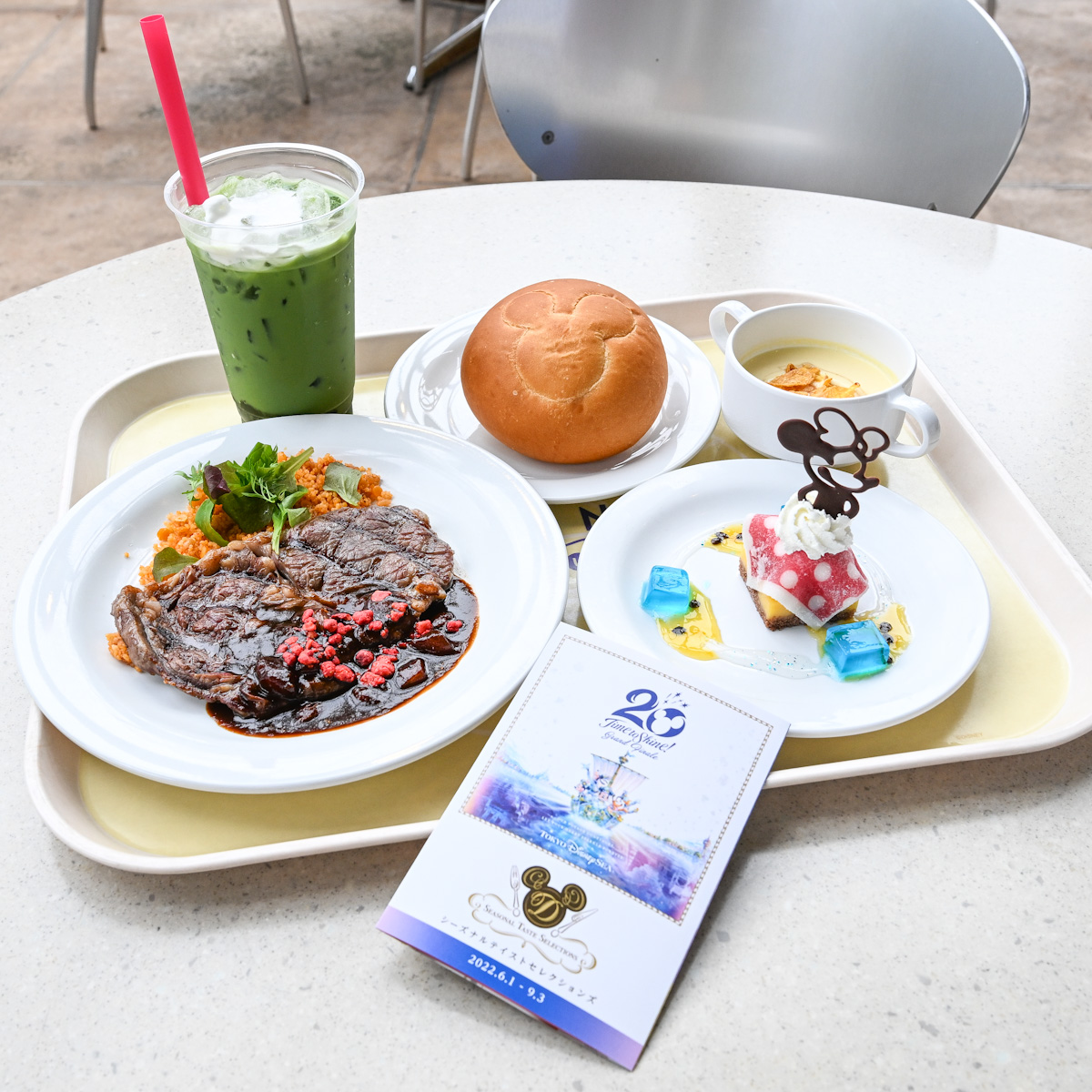 ミニーマウスのデザートも ホライズンベイ レストラン 22夏 東京ディズニーシー周年スペシャルセット