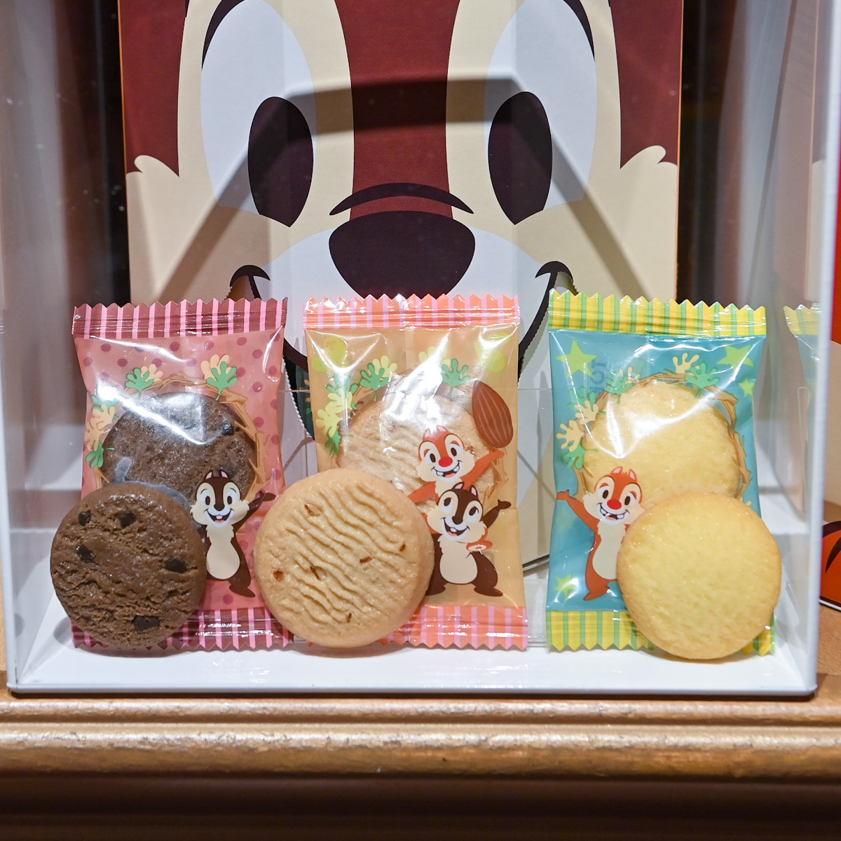 東京ディズニーランド「チップ&デール」クッキー　個包装