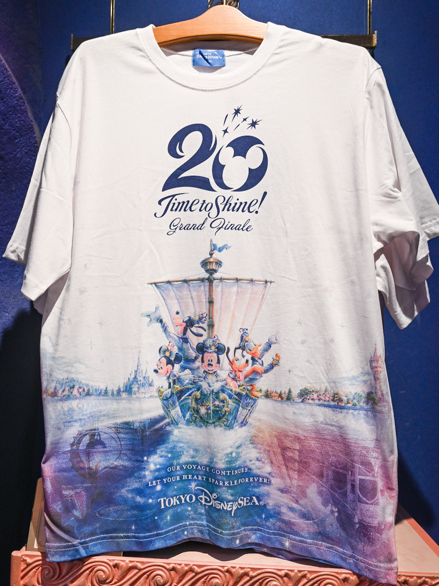 ディズニーシー 20周年Tシャツ