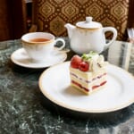 ミッキーモチーフいちごショートケーキ