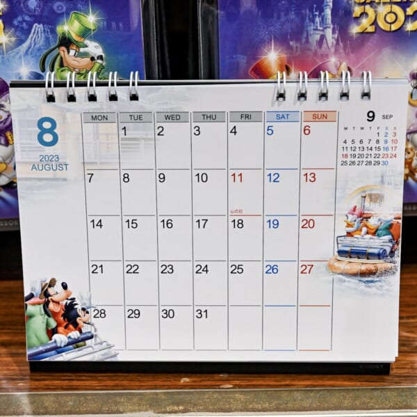 東京ディズニーリゾートカレンダー2023（卓上）2