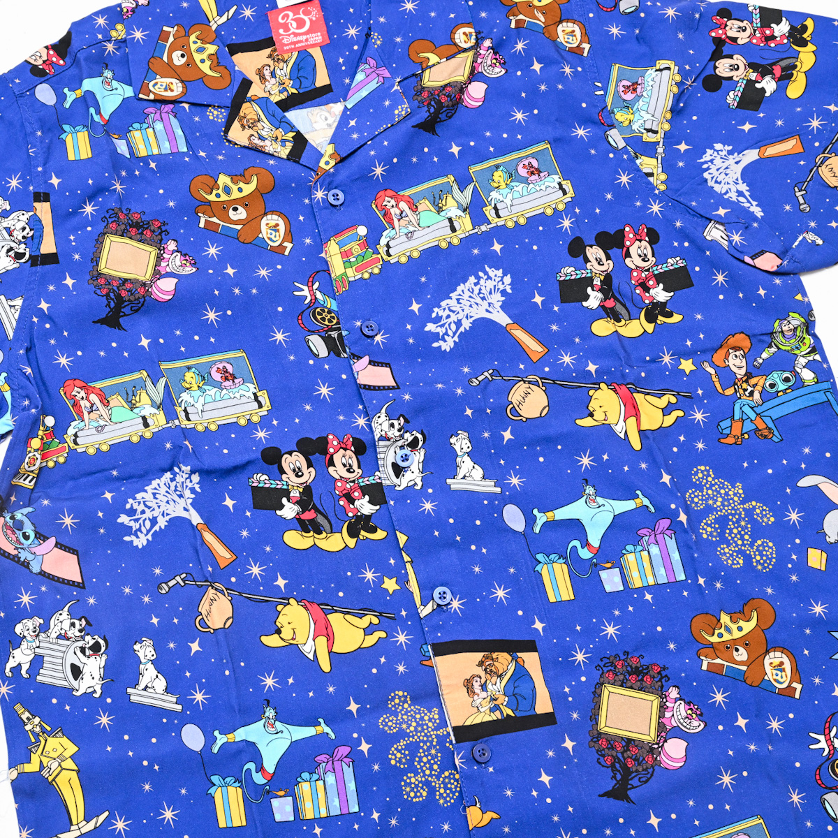 ディズニーキャラクター 半袖シャツ・アロハシャツ Disney Store Japan 30TH　デザイン