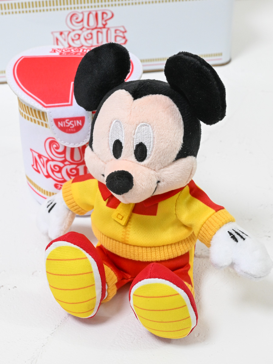 【カップヌードル】ぬいぐるみ Cup Noodle　「ミッキーマウス」