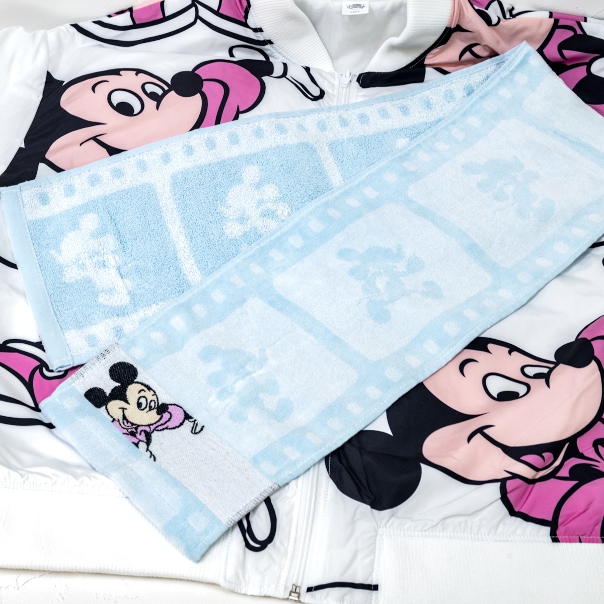 ミッキー タオルマフラー Disney Store Japan 30TH Running