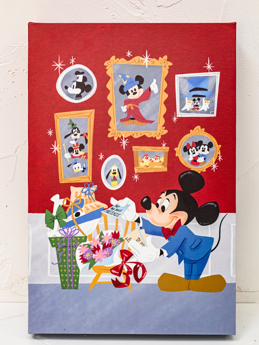 ミッキー＆フレンズ LEDアートボード Disney Store Japan 30th Anniversary