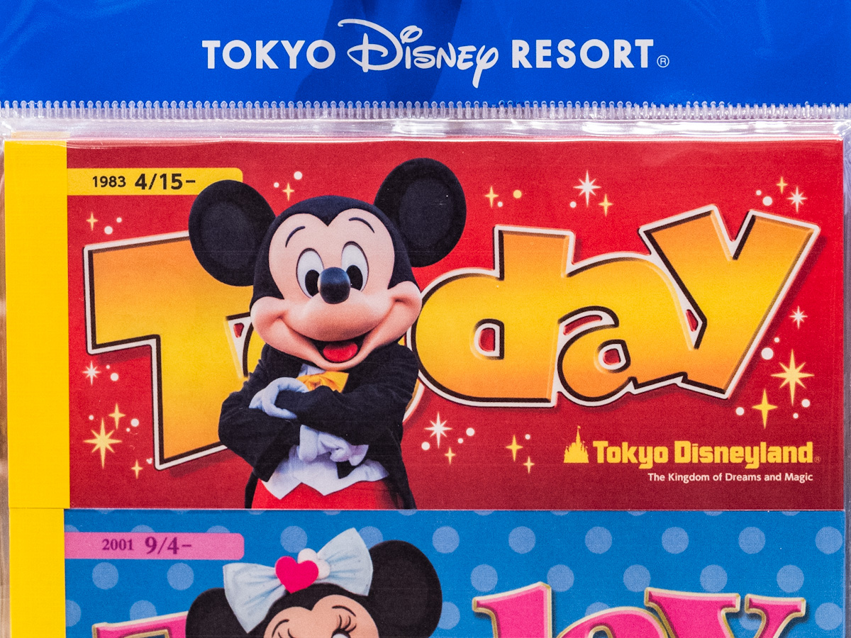 東京ディズニーランド「TODAY」メモ　ミッキーマウス