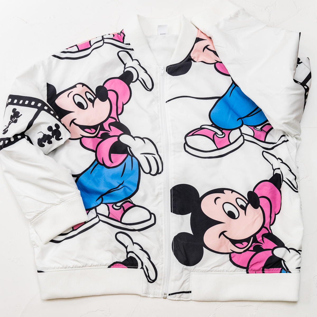 ミッキー ブルゾン ホワイト Disney Store Japan 30TH Running