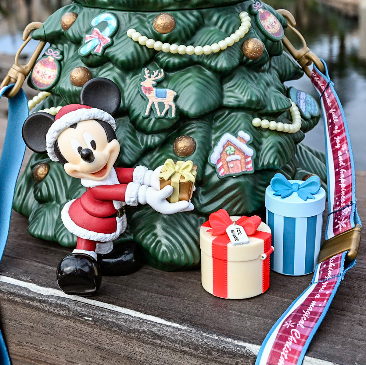 ディズニーポップコーンバケツ　クリスマス