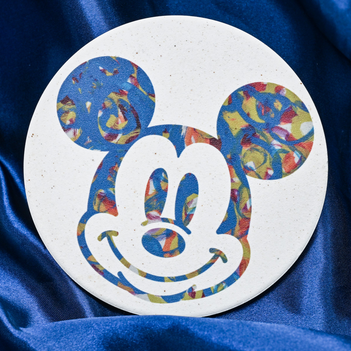 Disney × HERALBONY｜ ART COASTER Atsuhito Fujiki「ハンバーグ（１）」