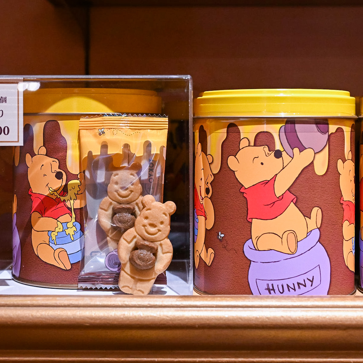 くまのプーさん クッキーの缶のみ 東京ディズニーランド - 小物入れ