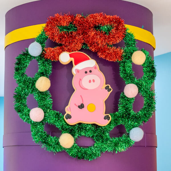 東京ディズニーリゾート・トイ・ストーリーホテル　2025クリスマスデコレーション9