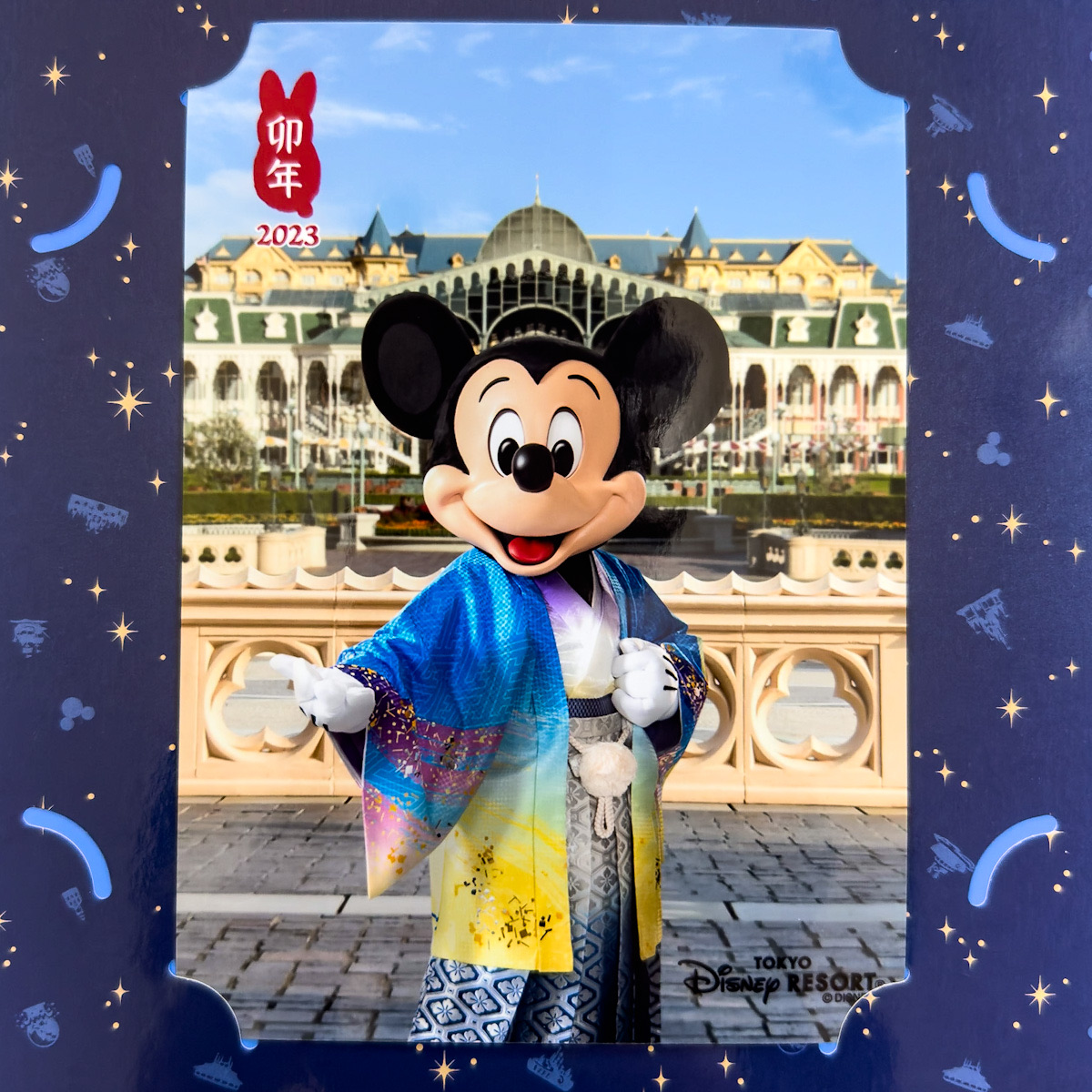 東京ディズニーランド“東京ディズニーリゾートのお正月2023”スナップフォト　ミッキーマウス