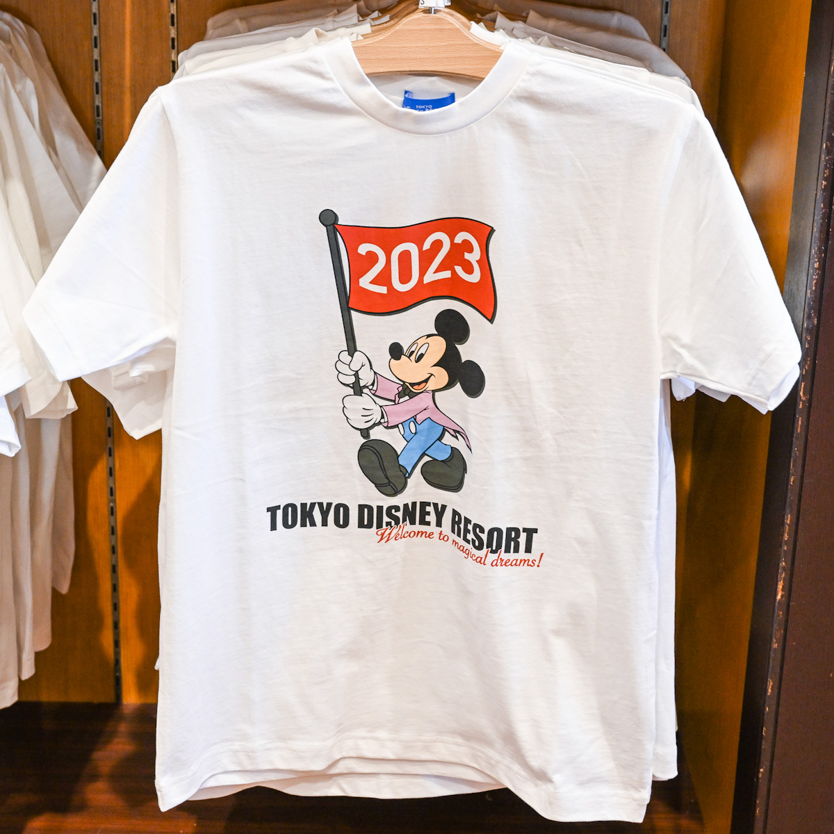 東京ディズニーランド「ミッキーマウス」2023Tシャツ1