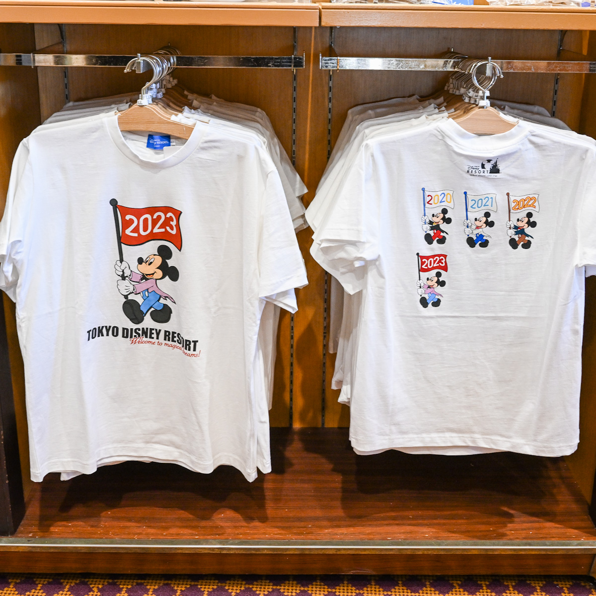 東京ディズニーランド「ミッキーマウス」2023Tシャツ