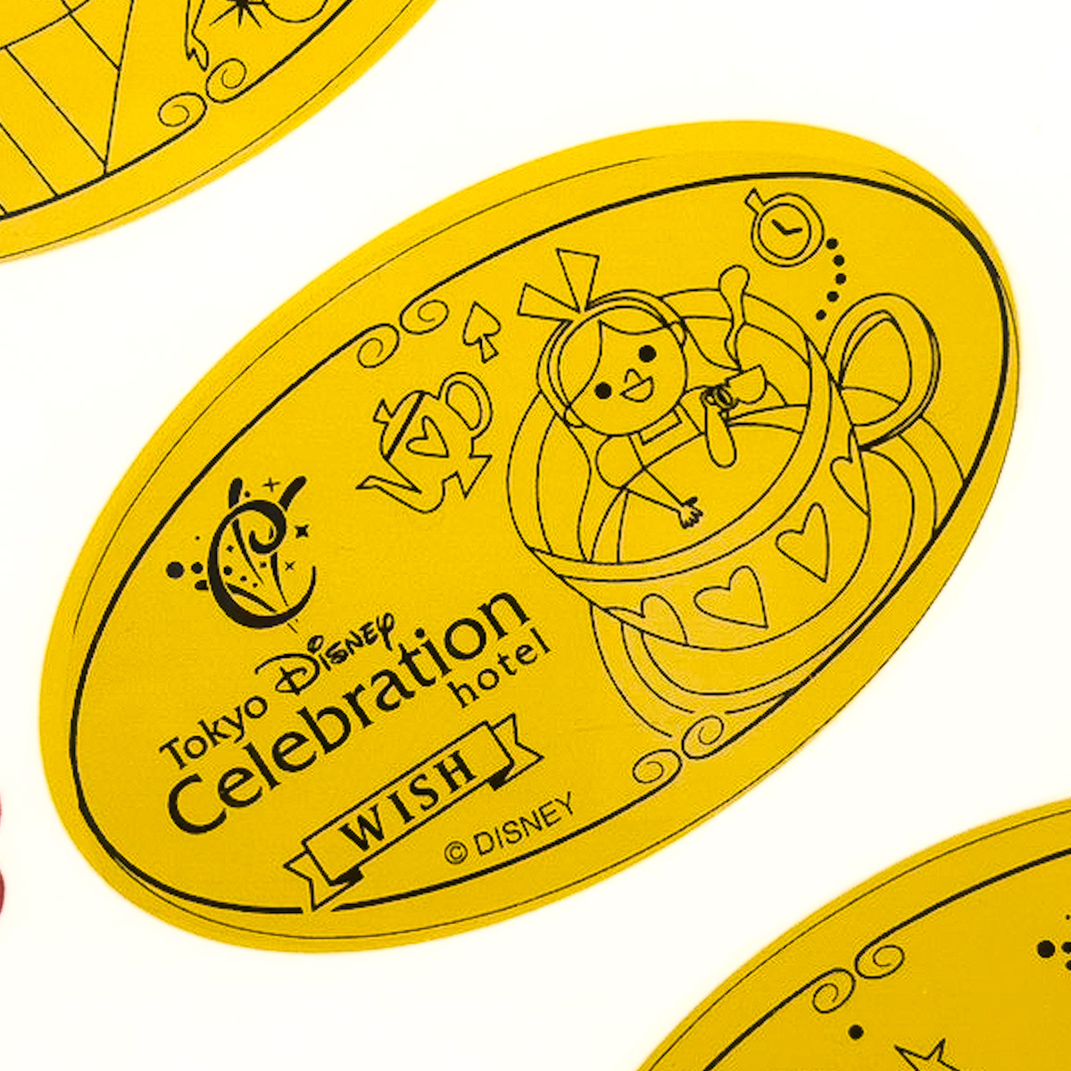 東京ディズニーセレブレーションホテル：ウィッシュ　アリススーベニアメダル