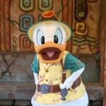 東京ディズニーシー「ミッキー＆フレンズ・グリーティングトレイル（ドナルド）」　アップ