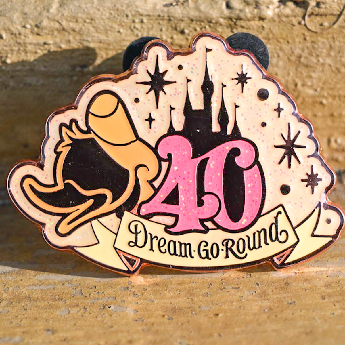 ジャングルカーニバル 東京ディズニーリゾート40周年“ドリームゴーラウンド"景品　ドナルドピン