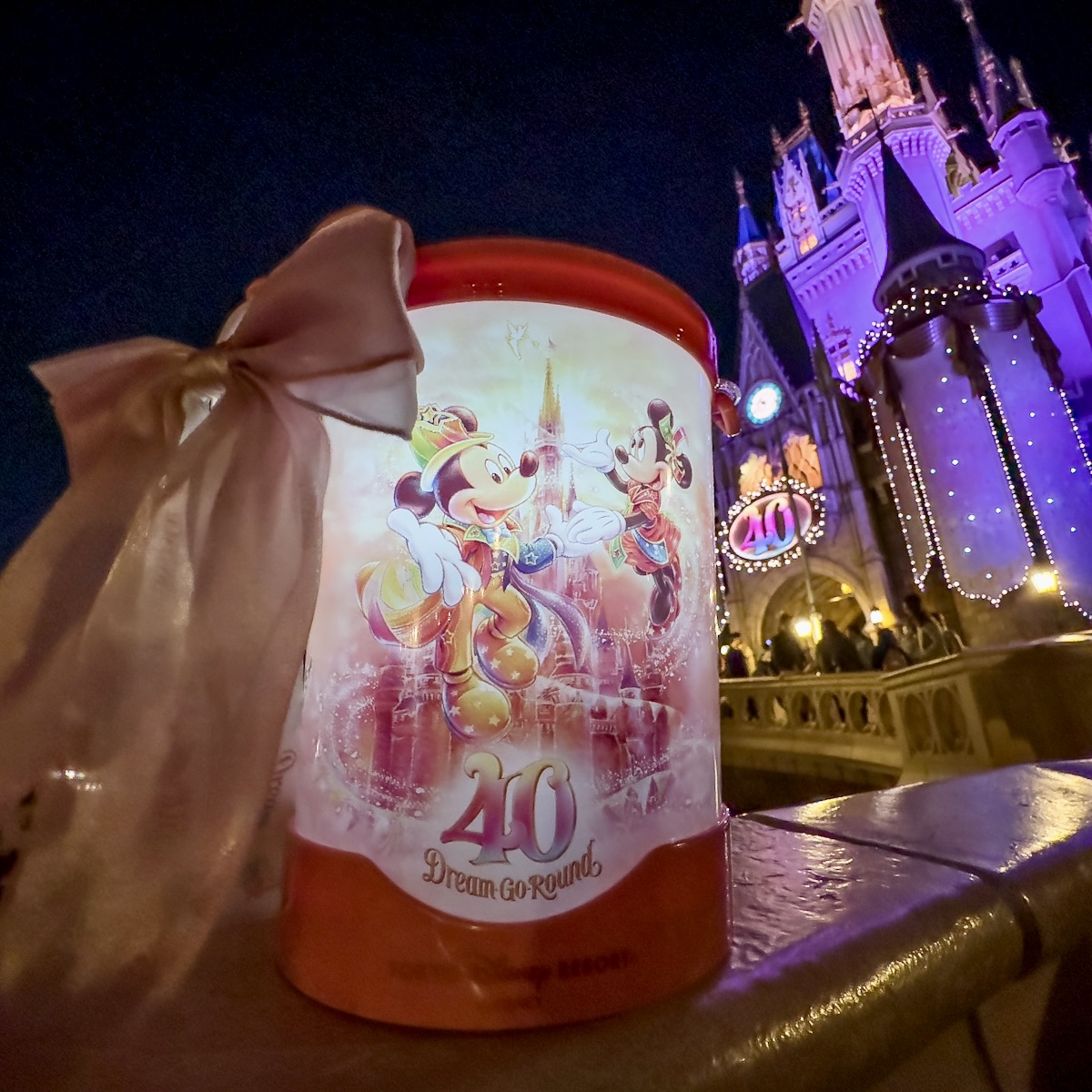 東京ディズニーリゾート 40周年 ポップコーンバケット - 快適グッズ