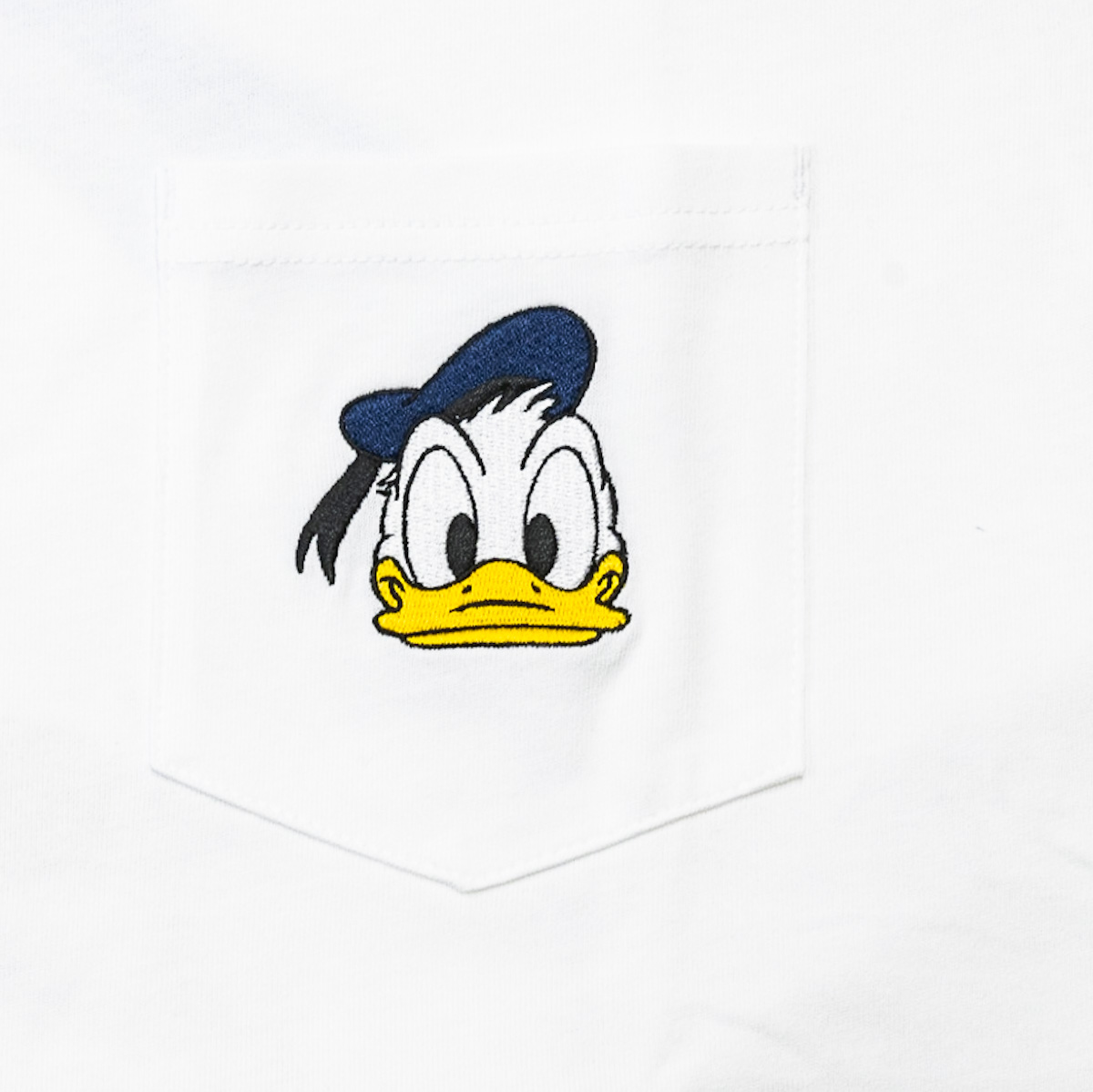 ドナルド 半袖Tシャツ ホワイト L Donald Duck Birthday 2023　お顔