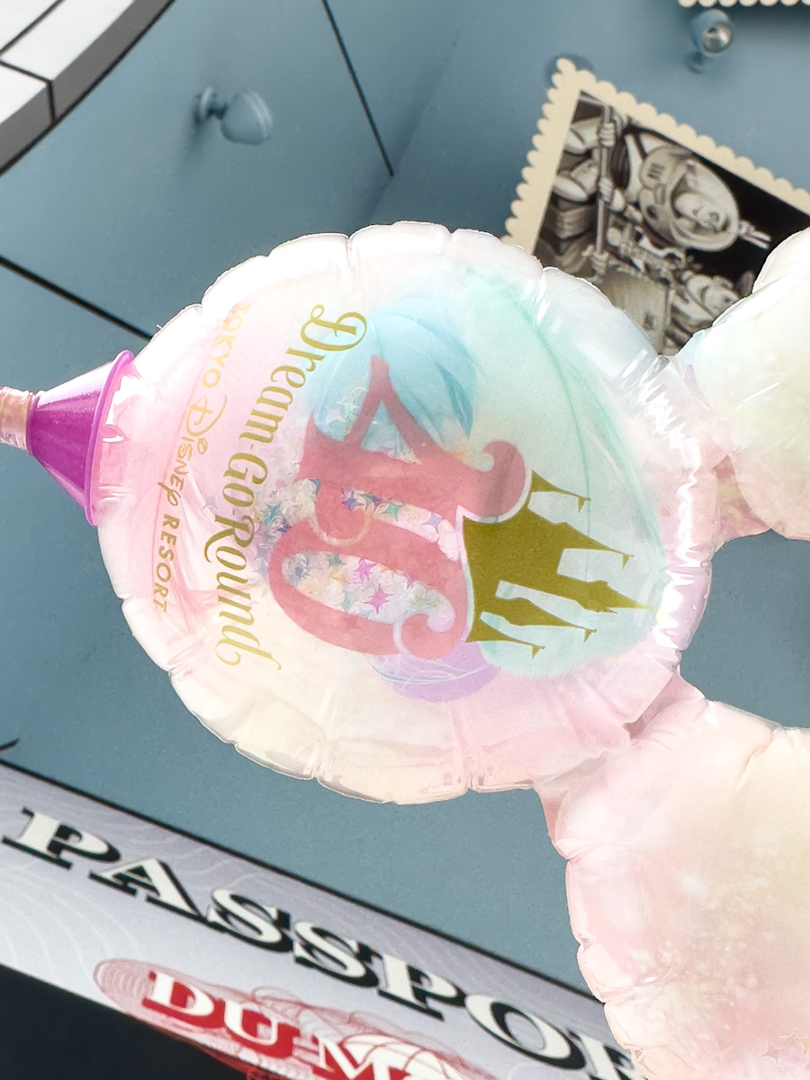 「東京ディズニーリゾート40周年”ドリームゴーラウンド”」ミッキーシェイプ手持ちバルーン4