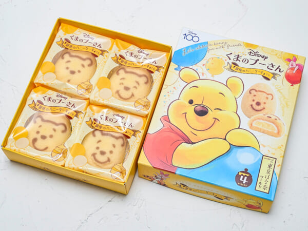 エコバッグ付きセットも！Disney SWEETS COLLECTION by 東京ばな奈『くまのプーさん/「銀座のハニーケーキ」です。』