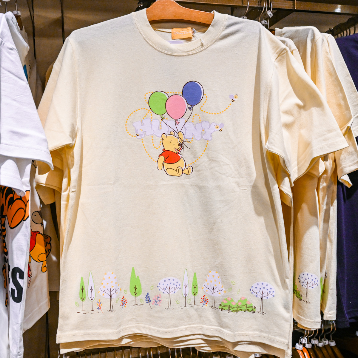 東京ディズニーランド『くまのプーさん』Tシャツ