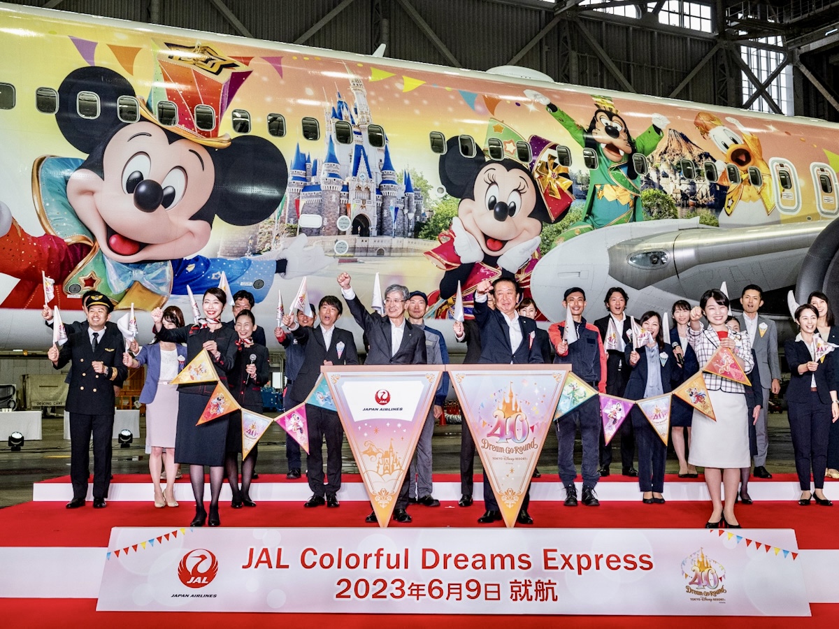 「JAL Colorful Dreams Express」お披露目イベント2
