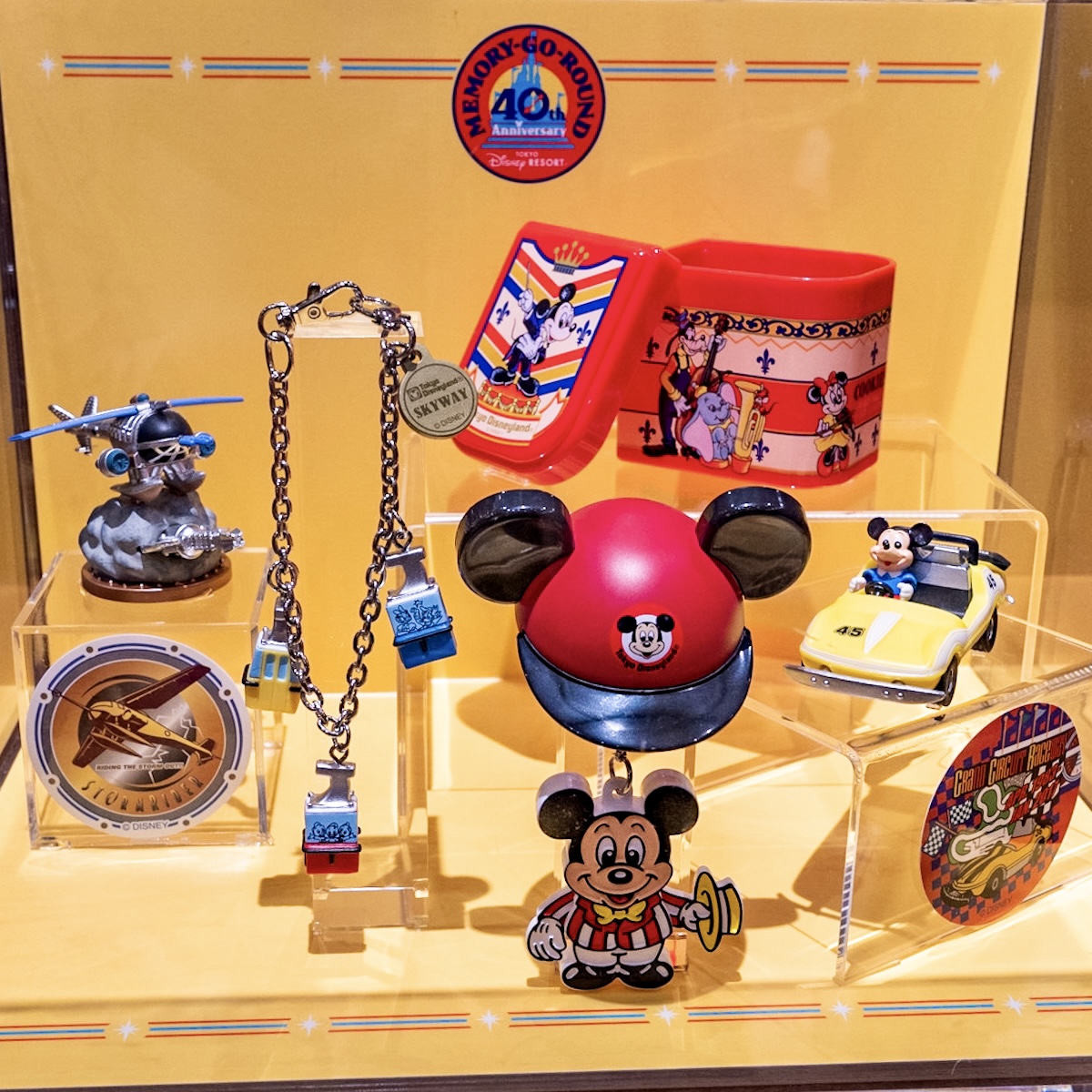 ディズニー 40周年 ミニチュアフィギュア コンプリートセット 