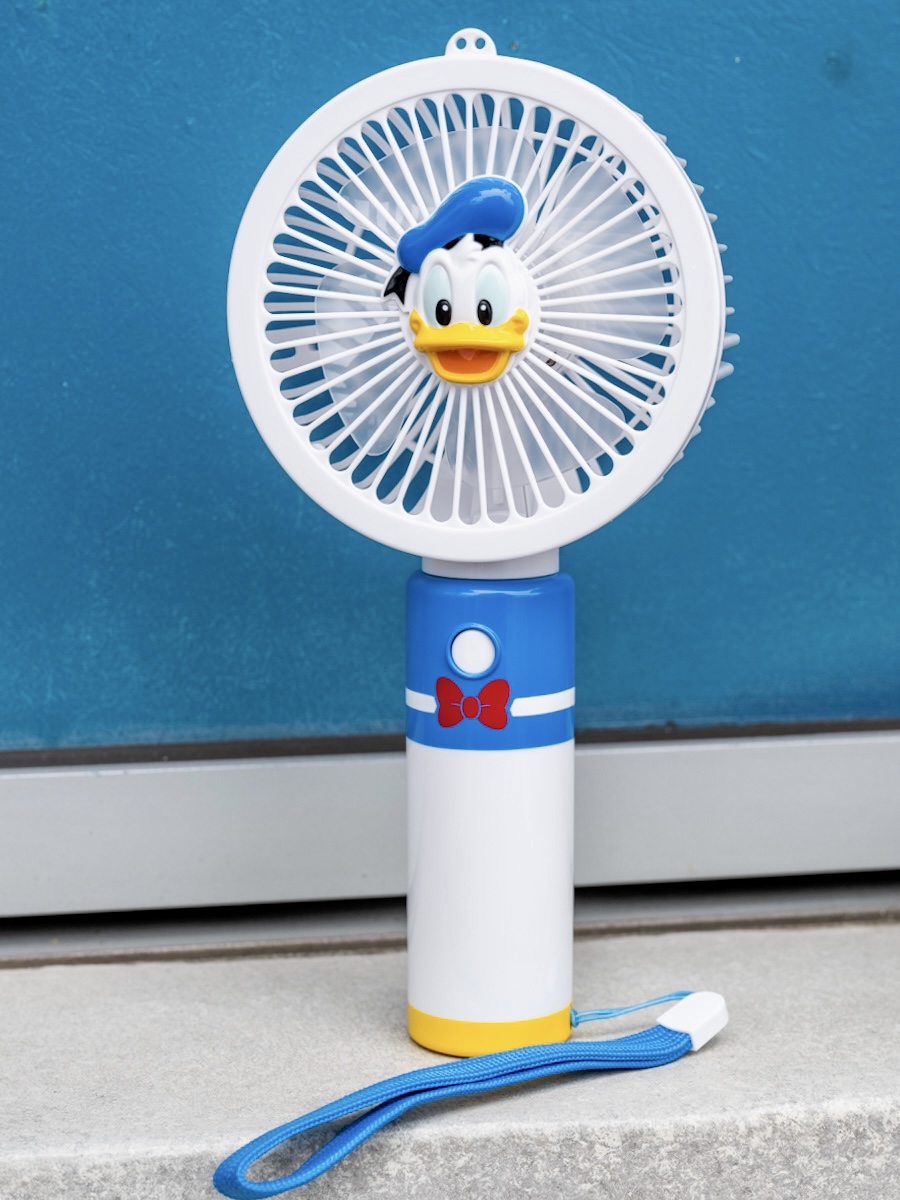 ディズニーランド購入　ドナルド　ファン　扇風機