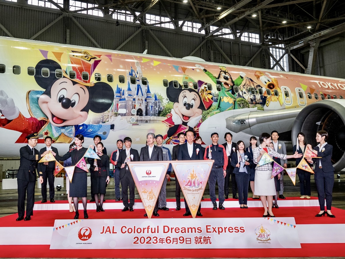 「JAL Colorful Dreams Express」お披露目イベント