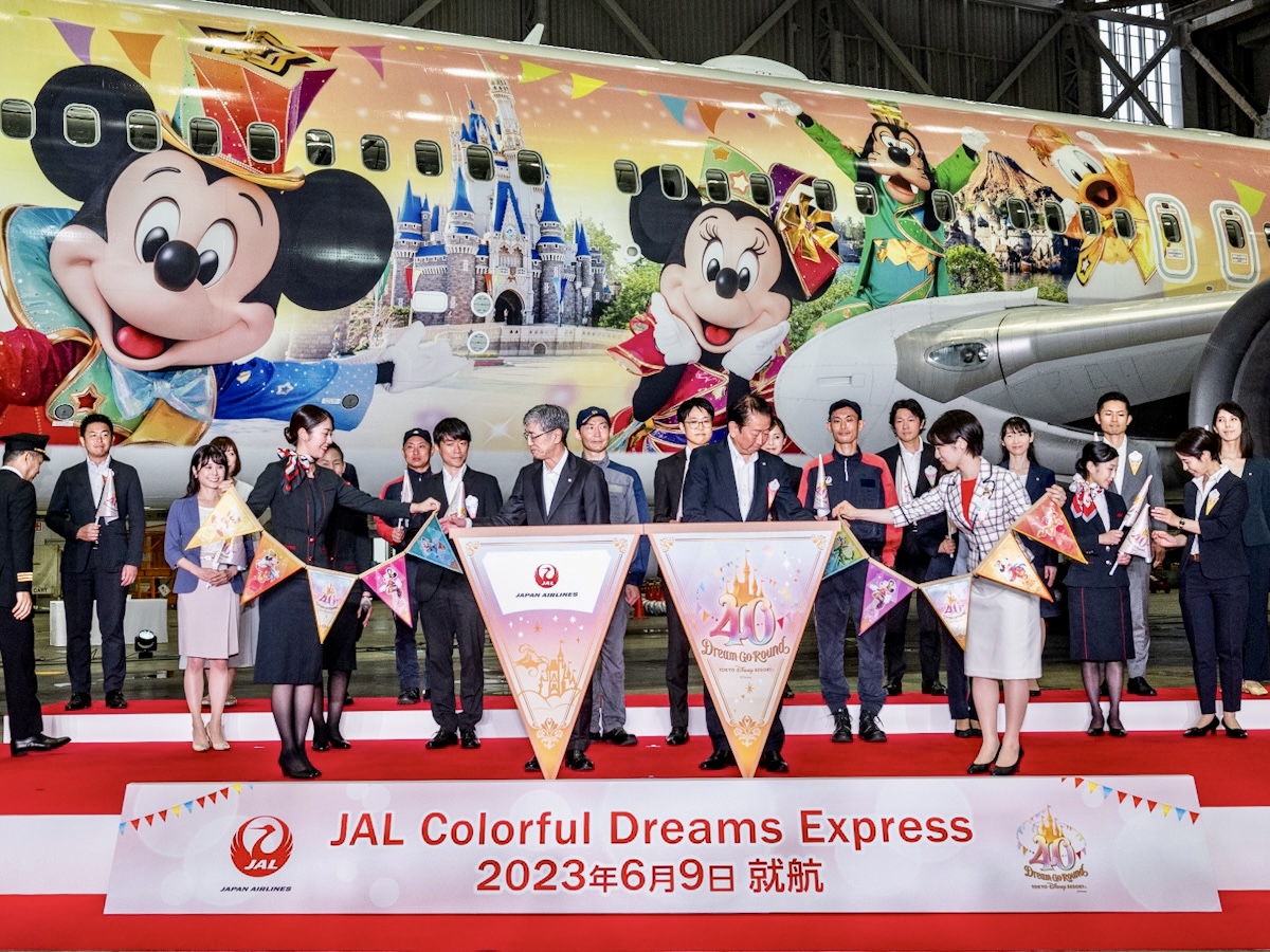 「JAL Colorful Dreams Express」お披露目イベント1