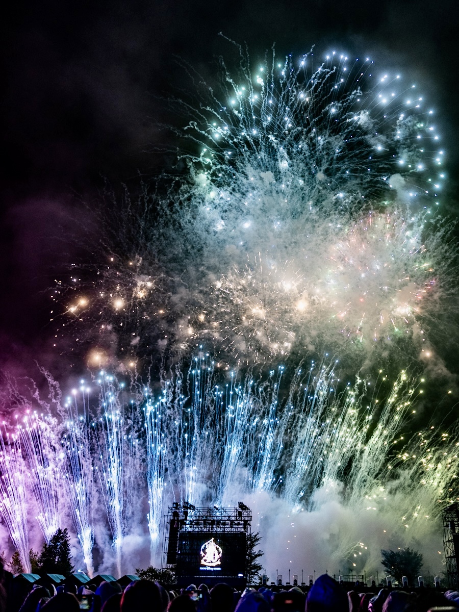 Disney Music &Fireworks 山中湖公演　花火　リビングインカラー
