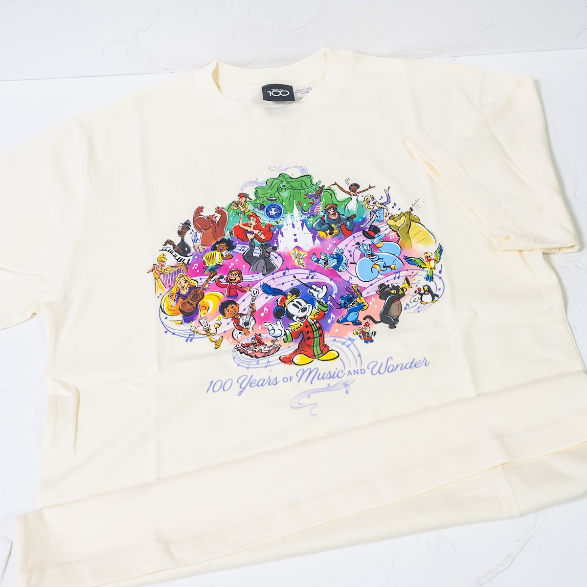 ディズニーキャラクター 半袖Tシャツ Disney100 Special Moments　デザイン