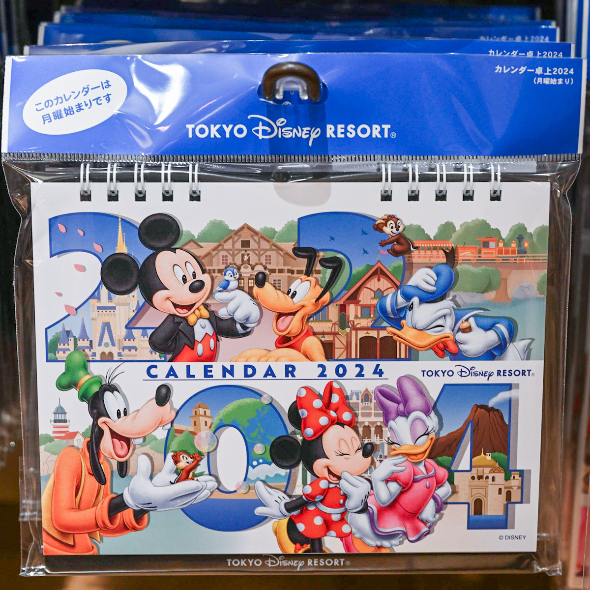 東京ディズニーリゾート カレンダー 2024 非売品Disney - カレンダー