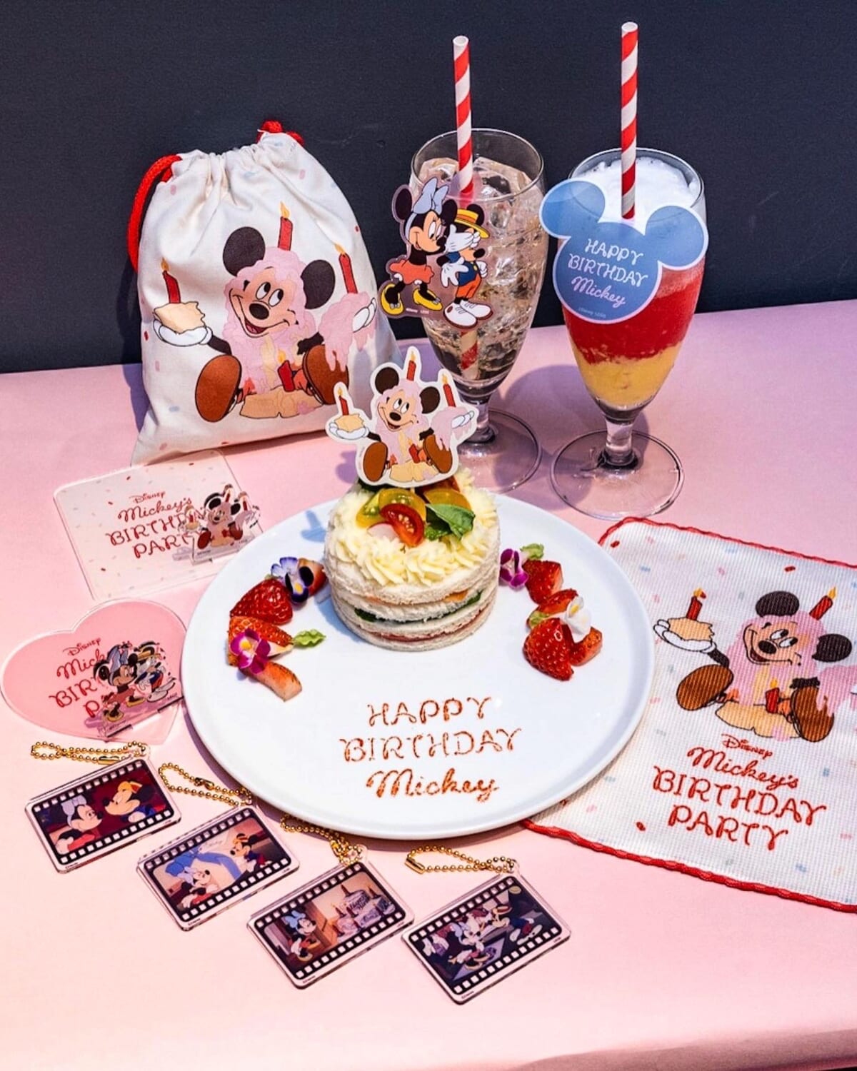 表参道ヒルズ ディズニー「The Wonder Movie CAFE」OH MY CAFE「Mickey‘s Birthday Party」