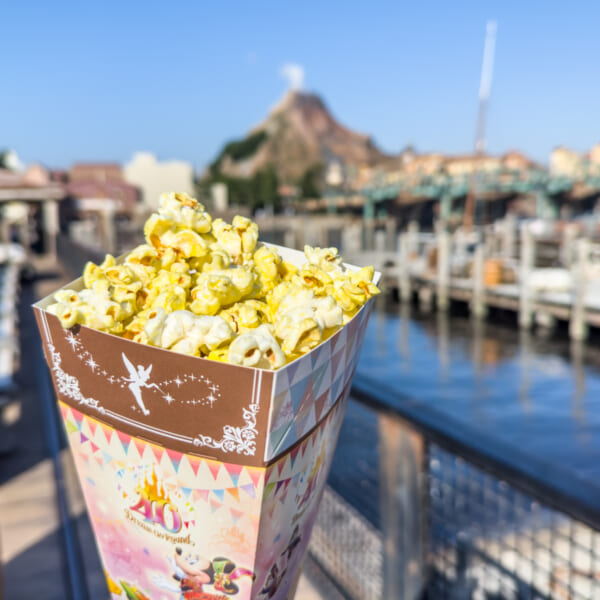 「東京ディズニーリゾート40周年”ドリームゴーラウンド”」ピスタチオポップコーン　テイスト