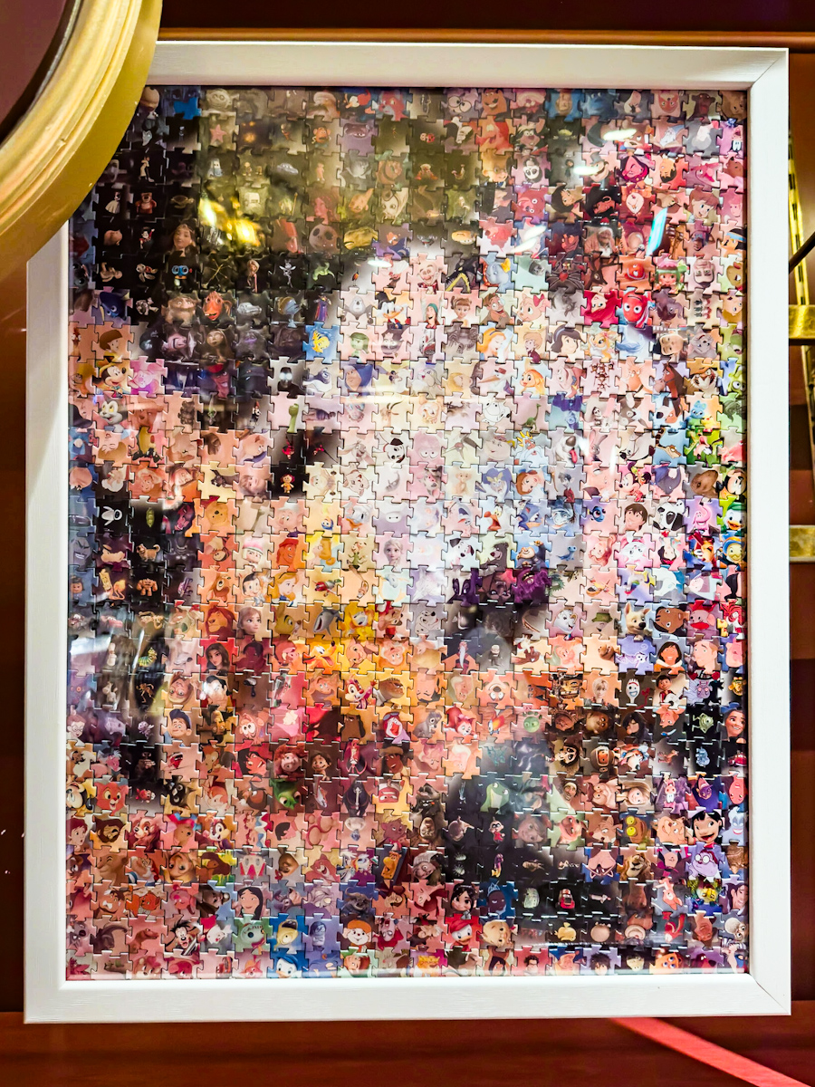 東京ディズニーランド「マジックショップ」東京ディズニーリゾート40周年”ドリームゴーラウンド”マジカルモザイクパズル　ドナルドダック