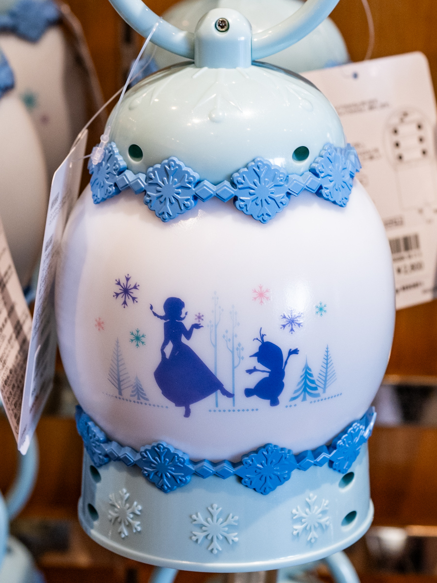 東京ディズニーランド『アナと雪の女王』ランタン形光るおもちゃ　アナとオラフデザイン