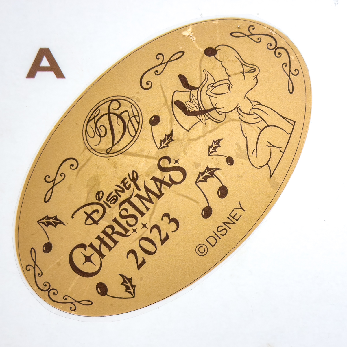 東京ディズニーランドホテル”ディズニー・クリスマス2023”スーベニアメダル　プルート