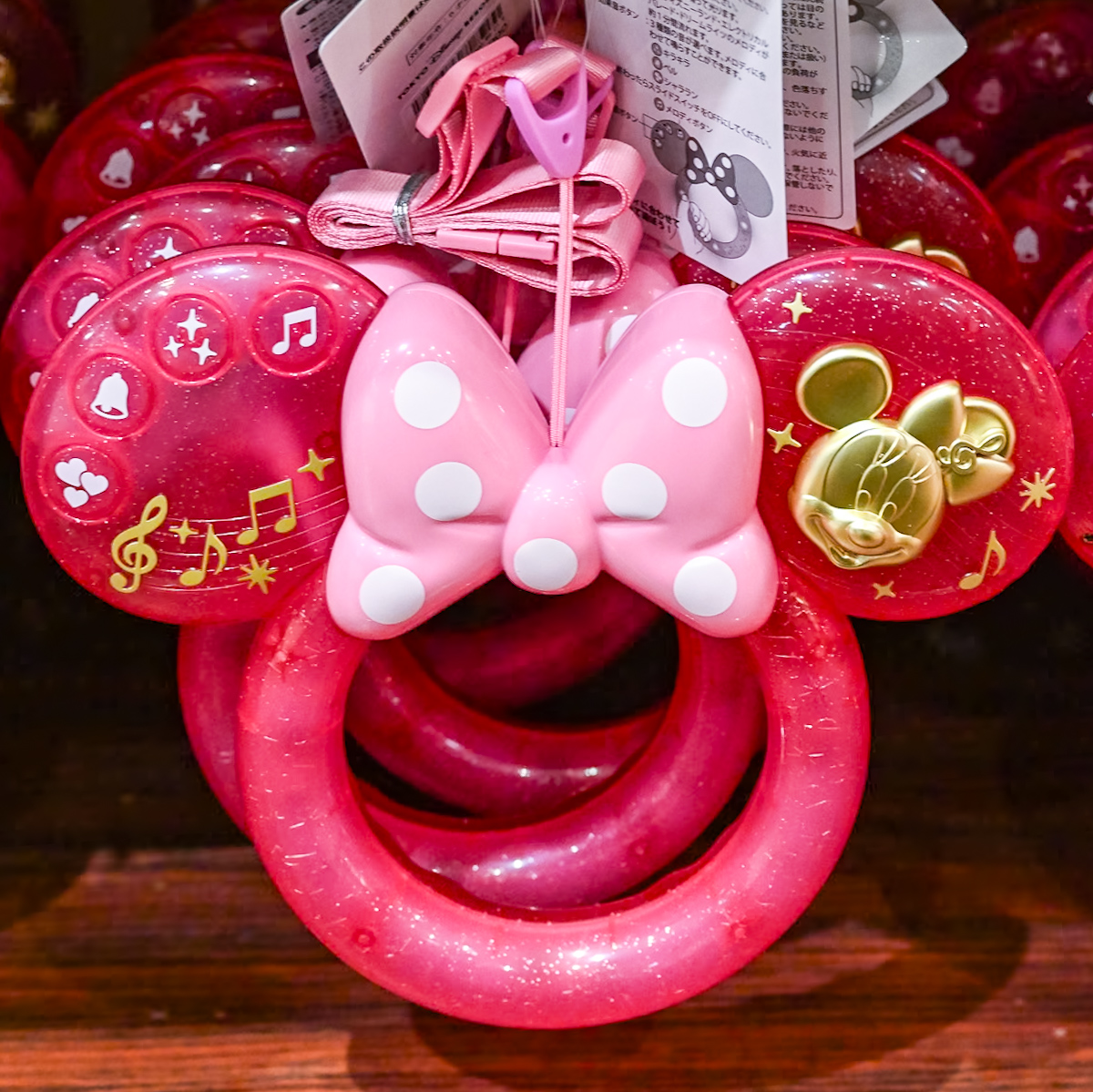 東京ディズニーランド「ミニーマウス」光るおもちゃ