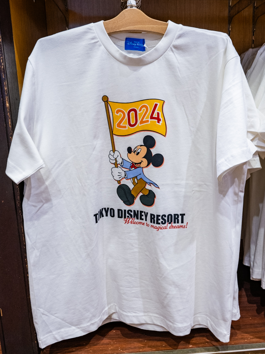 東京ディズニーランド「ミッキーマウス」2024Tシャツ1