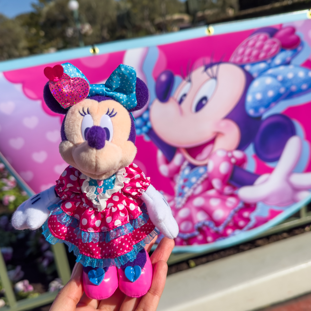 ⭐ディズニーランド ディズニー ヘアゴム ミニー パルパルーザ