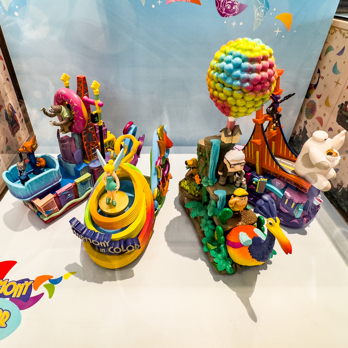 4つの大型フロートがミニチュアフィギュアに！東京ディズニーランド