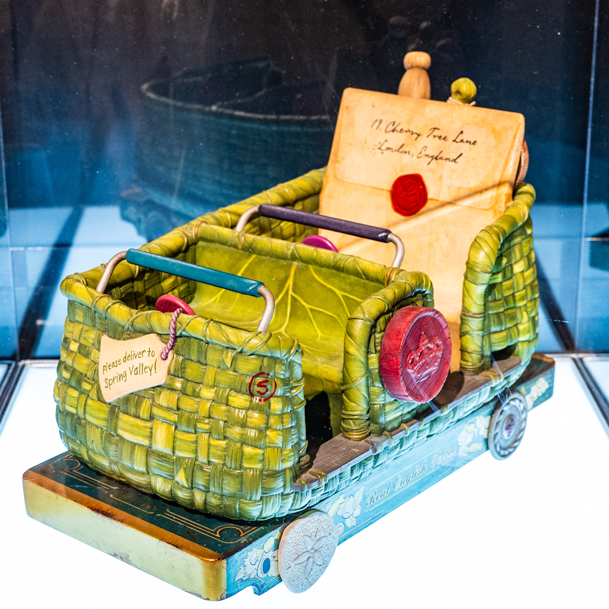「ピーターパンのネバーランド」アトラクション「フェアリー・ティンカーベルのビジーバギー」ライド模型
